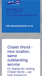 Mobile Screenshot of chaletworld.co.uk